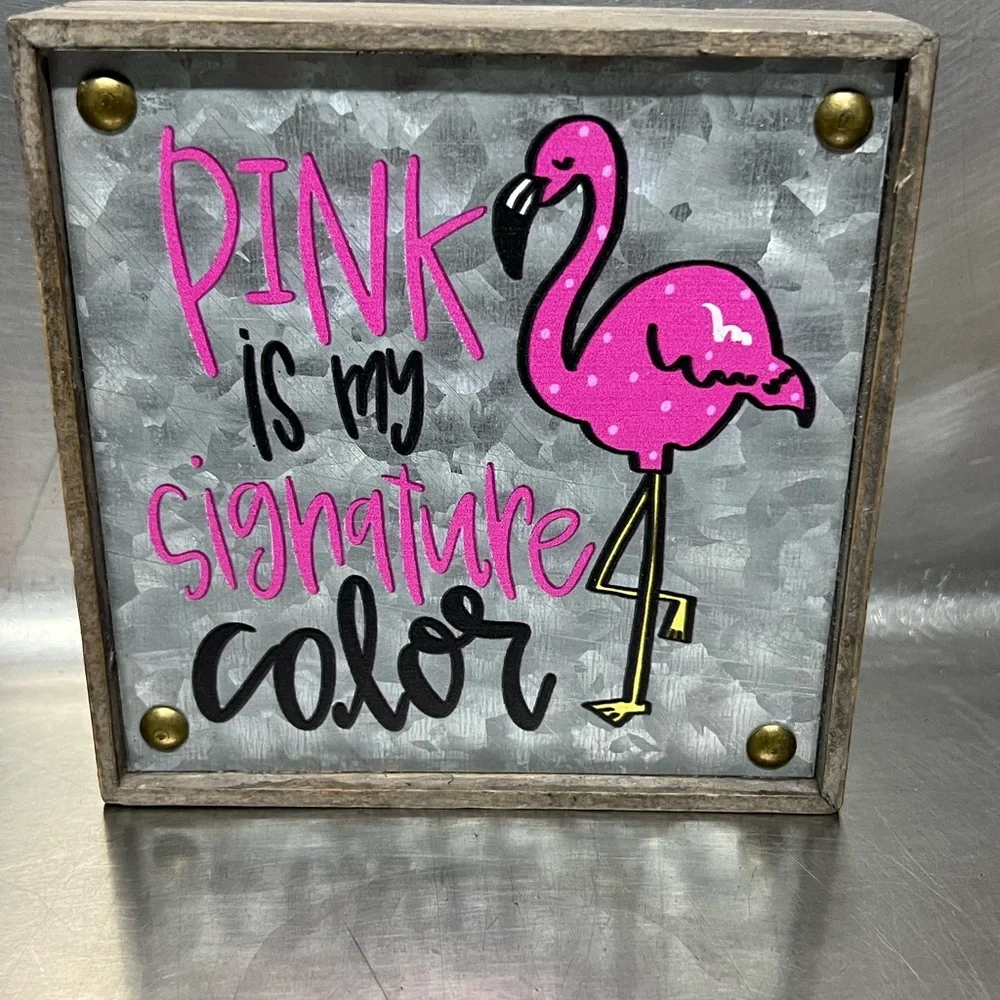Lot of 3 - Flamingo Decor. NWT